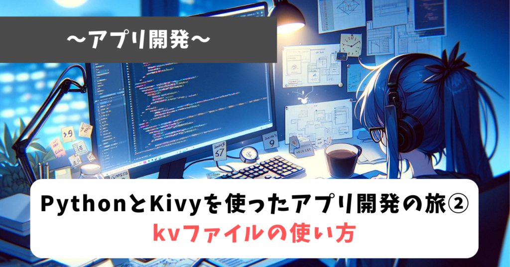 PythonとKivyを使ったアプリ開発の旅② Python + kivyアプリ開発でkvファイルを徹底活用！ | 万年筆とわらばんし ー想い ...